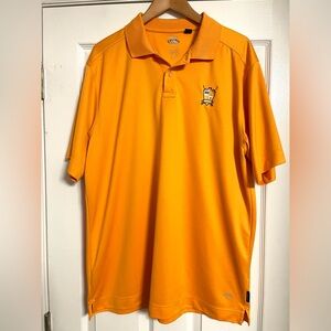 Callaway Orange Men's Golf Polo with Embroidered Elyria Country Club Crest XXL